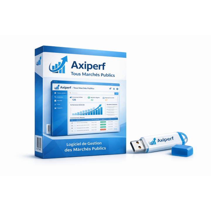 AxiPerf – Logiciel Marchés Publics | Mémoire technique, DPGF, DQE, BPU
