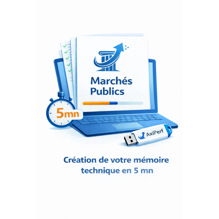 AxiPerf – Logiciel Marchés Publics | Mémoire technique, DPGF, DQE, BPU